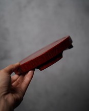 飾り台　漆器　鑿目　/　香川