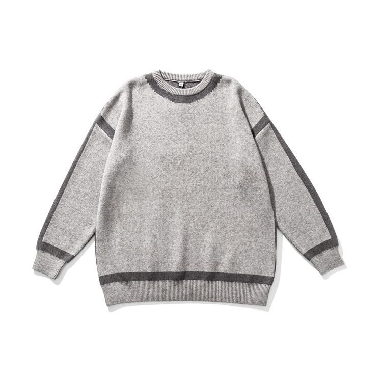 【新作】【送料無料】 Road Vintage Fall / Winter ese Men's Thick Sweater Round Neck Pullover Knitwear Loose Sweater Jacket Men-Alibaba ウィンター 冬物 Oネック ビンテージ hip6-1611956405450