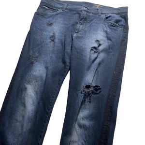 DOLCE&GABBANA side line stretch denim pants