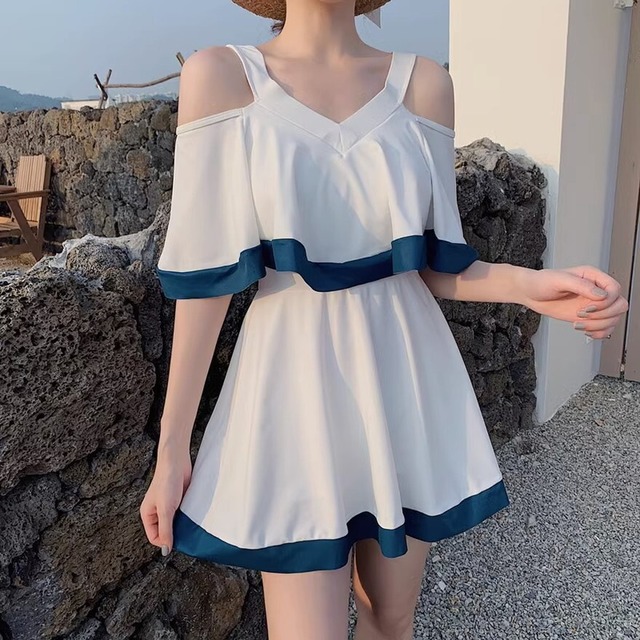 サブカル 服 地雷系 通販 水着 ワンピース 体形カバー