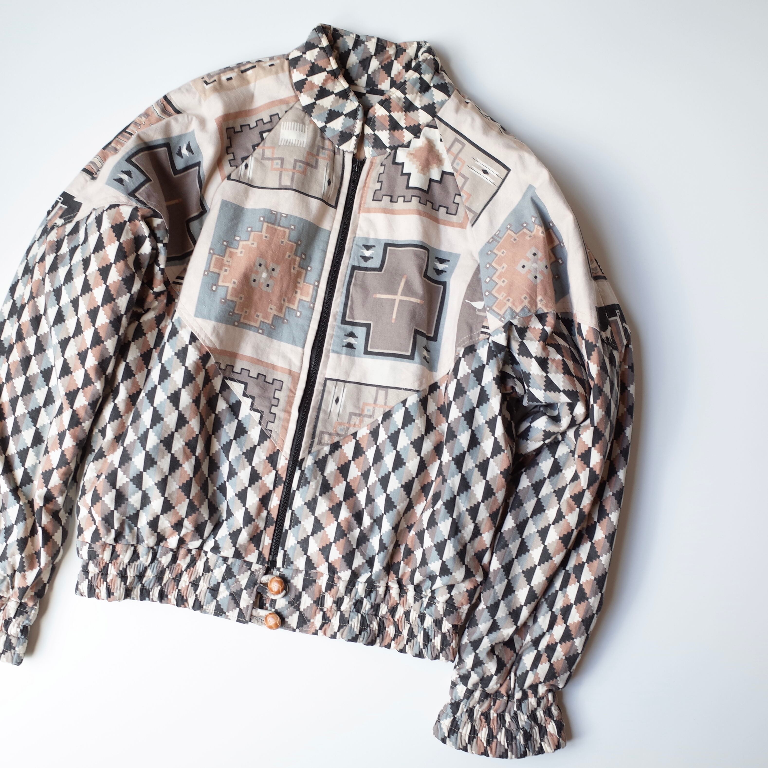 Native cotton blouson