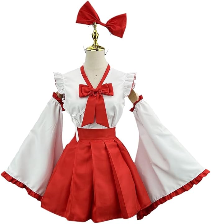 t　東方　衣装 Amazon.co.jp: [JIEXUAN] 東方紅魔郷 妖精 チルノ コスプレ衣装