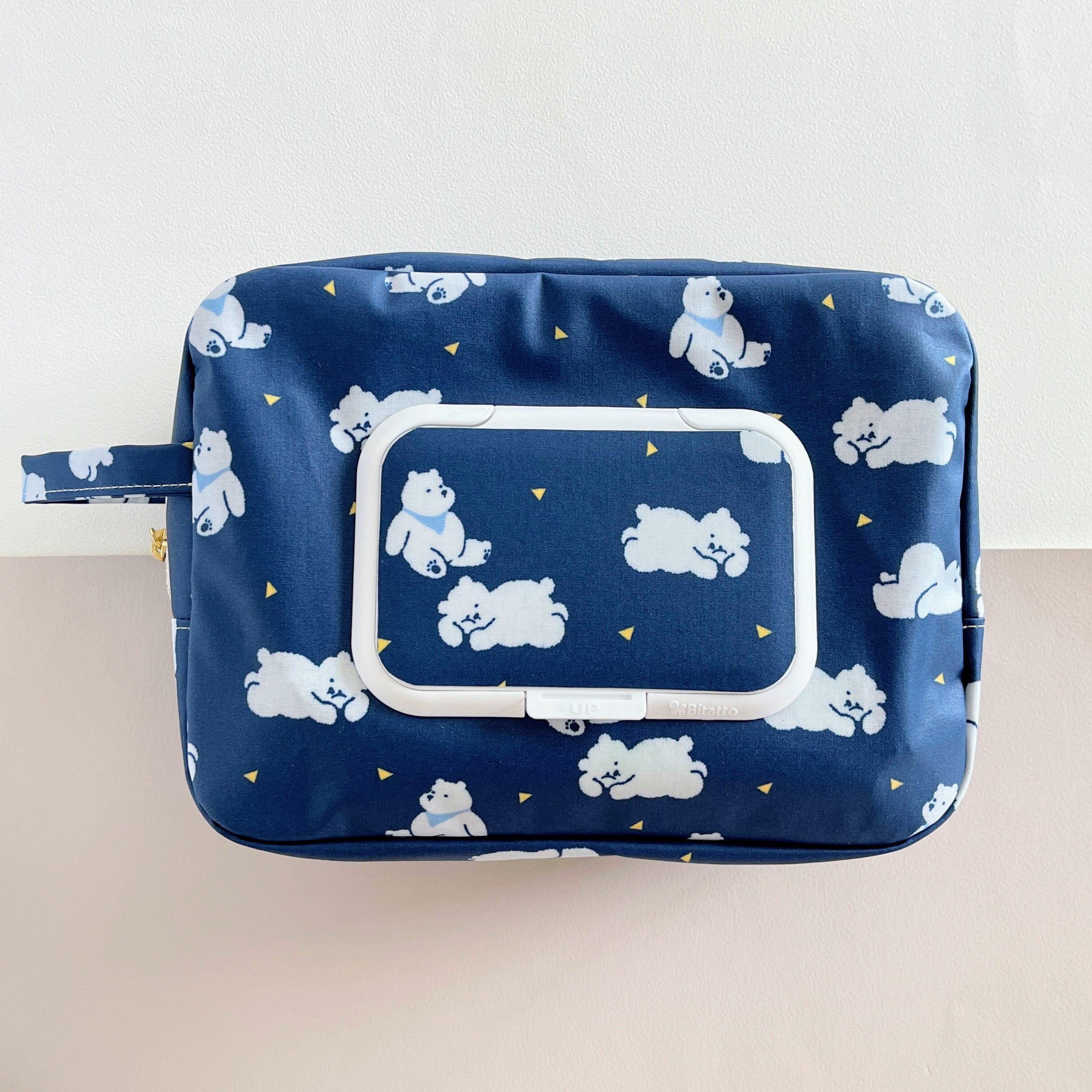 叶夢さま♡ おむつポーチ おしりふき一体型 試作品 ラミネート叶夢さま 