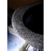 ラウンドトップ フェルトハット af0429