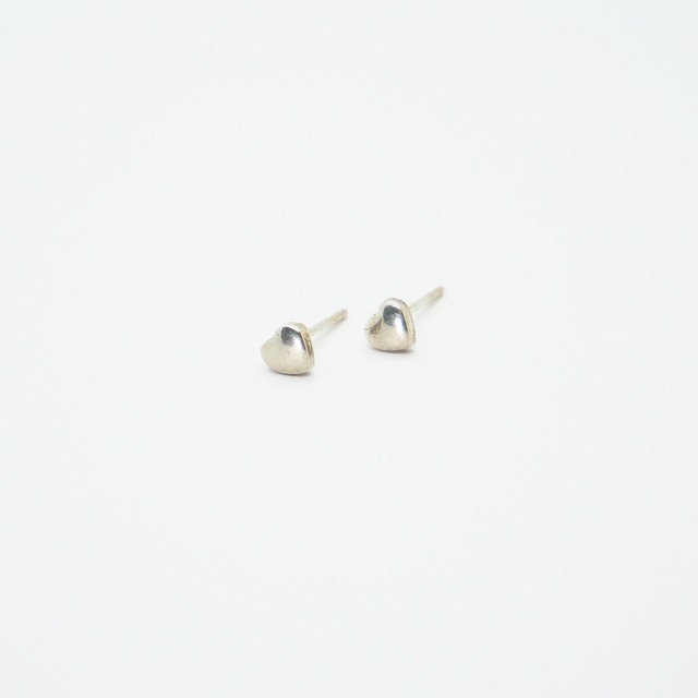 Silver Little Heart Earring｜Sterling Silver