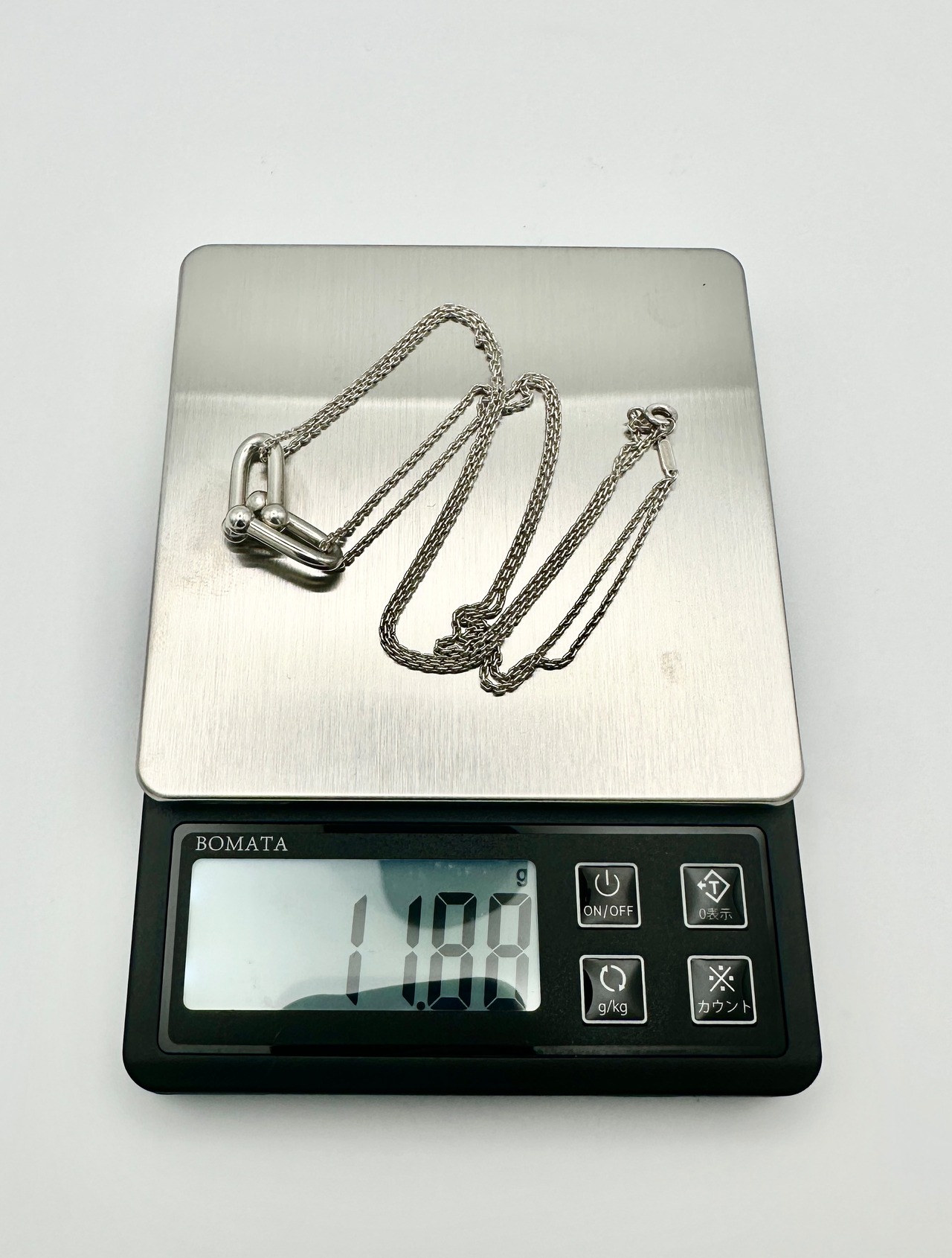 TIFFANY&Co. ハードウェア ラージダブルリンク ネックレス SV925