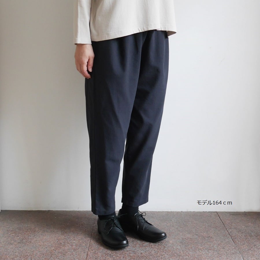 cotton tuck pants コットンタックパンツ evam eva | 日々花［ Hibika  