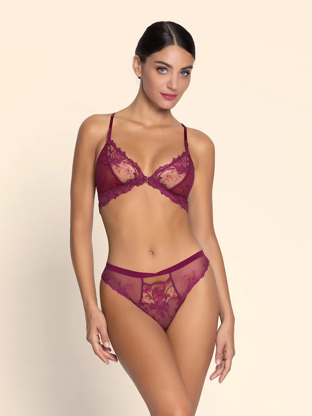 美の源流　　アマラント　 三角ブラジャー　　　リズシャルメル