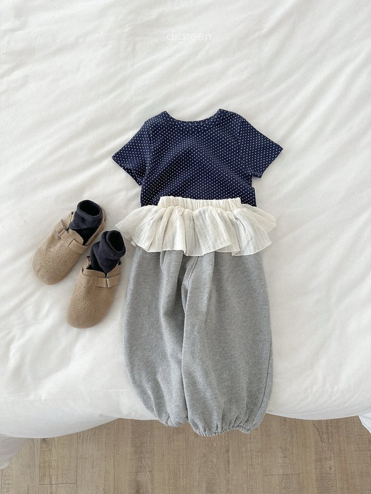 韓国子供服 / Digreen / 26Autumn / riel pants / ロングパンツ *S~XXL*