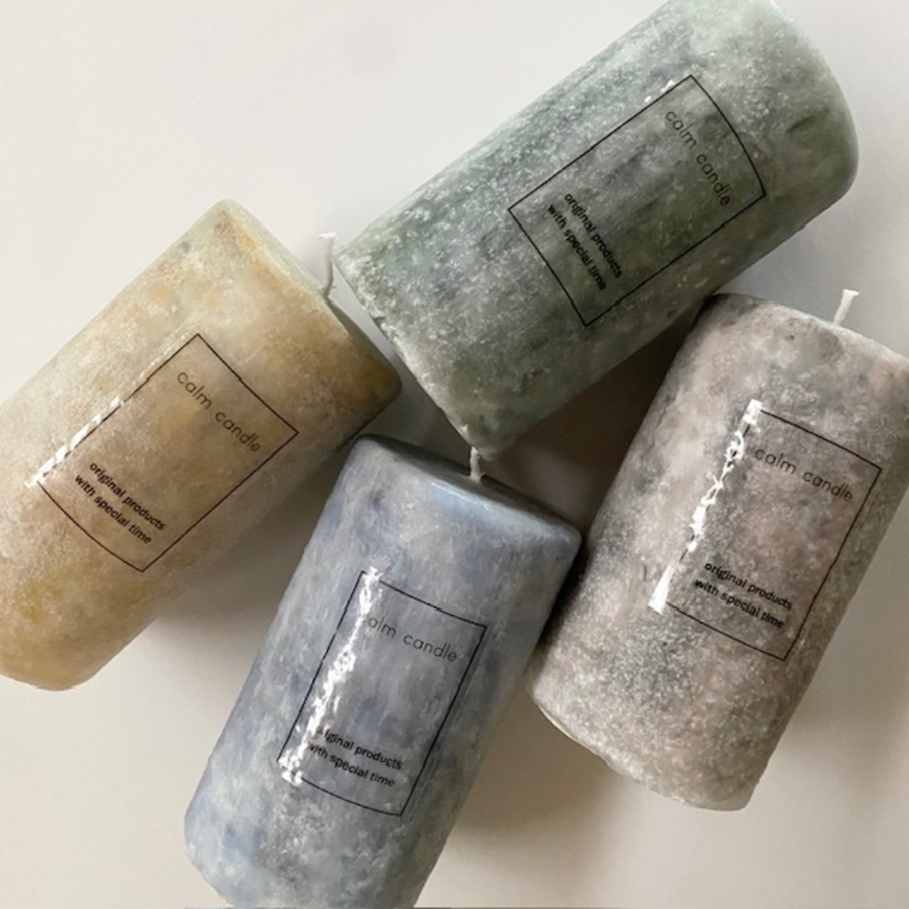 calm candle : texture candle