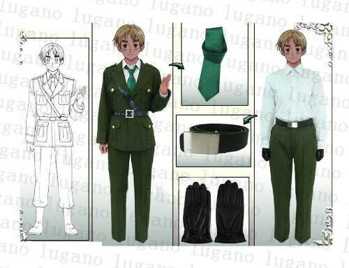 S/D] 衣舞cos コスプレ衣装 Axis powers ヘタリア カナダ 軍服