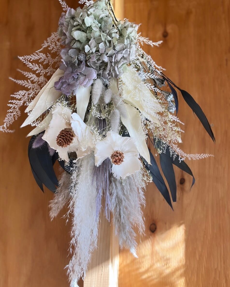 ドライフラワーライトドライフラワー照明スワッグライトペンダント