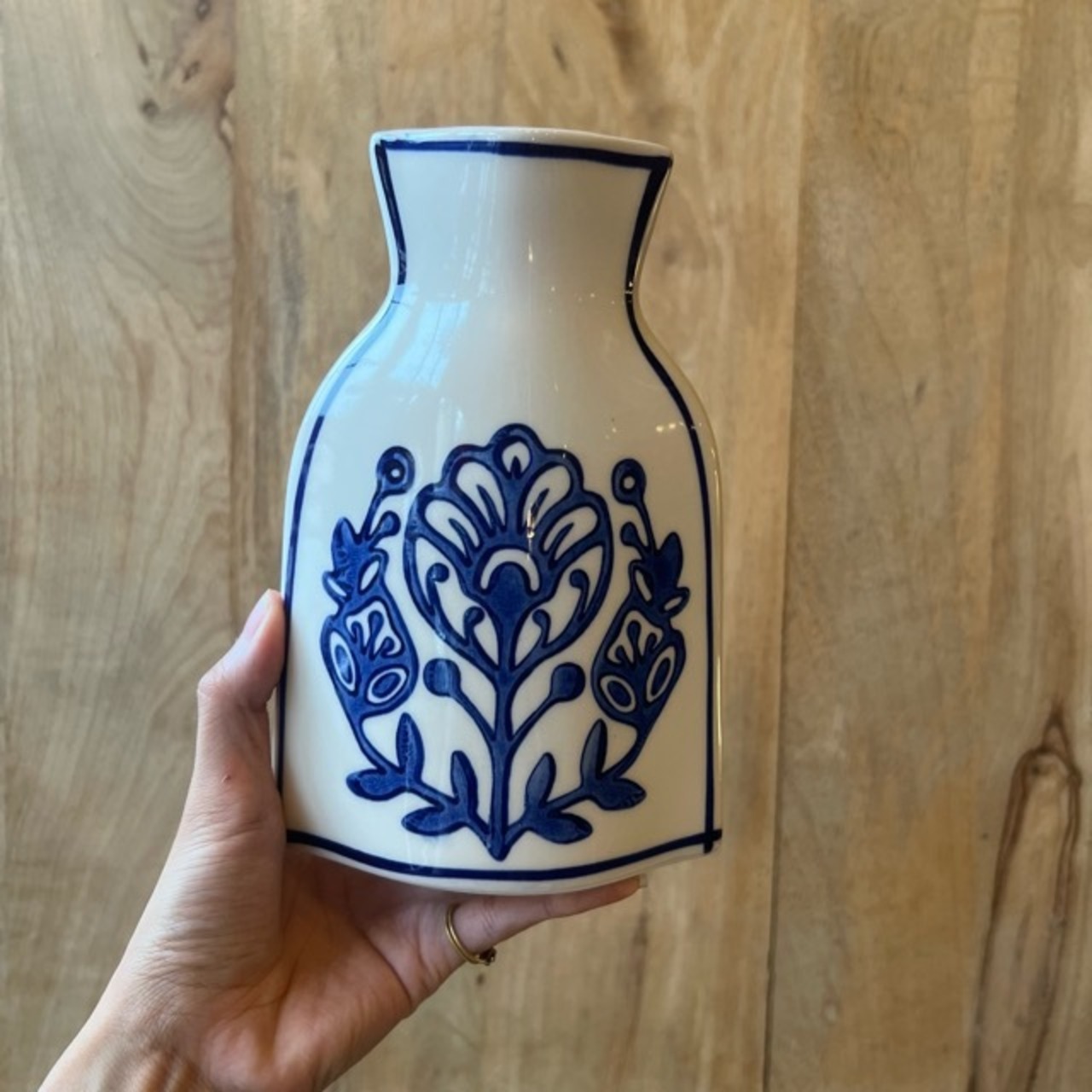 SAMARQAND FLOWER VASE Size M　C  フラワーベース　花瓶　花　一輪挿し　花柄　ギフト　プレゼント