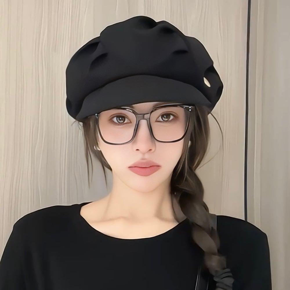 マリンハット レディース キャスケット 春秋冬 おしゃれ 韓国 帽子