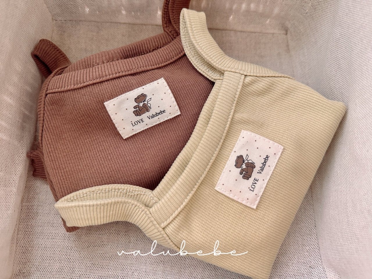 [valubebe] Bold crop top / [벨루베베] 볼드크롭탑