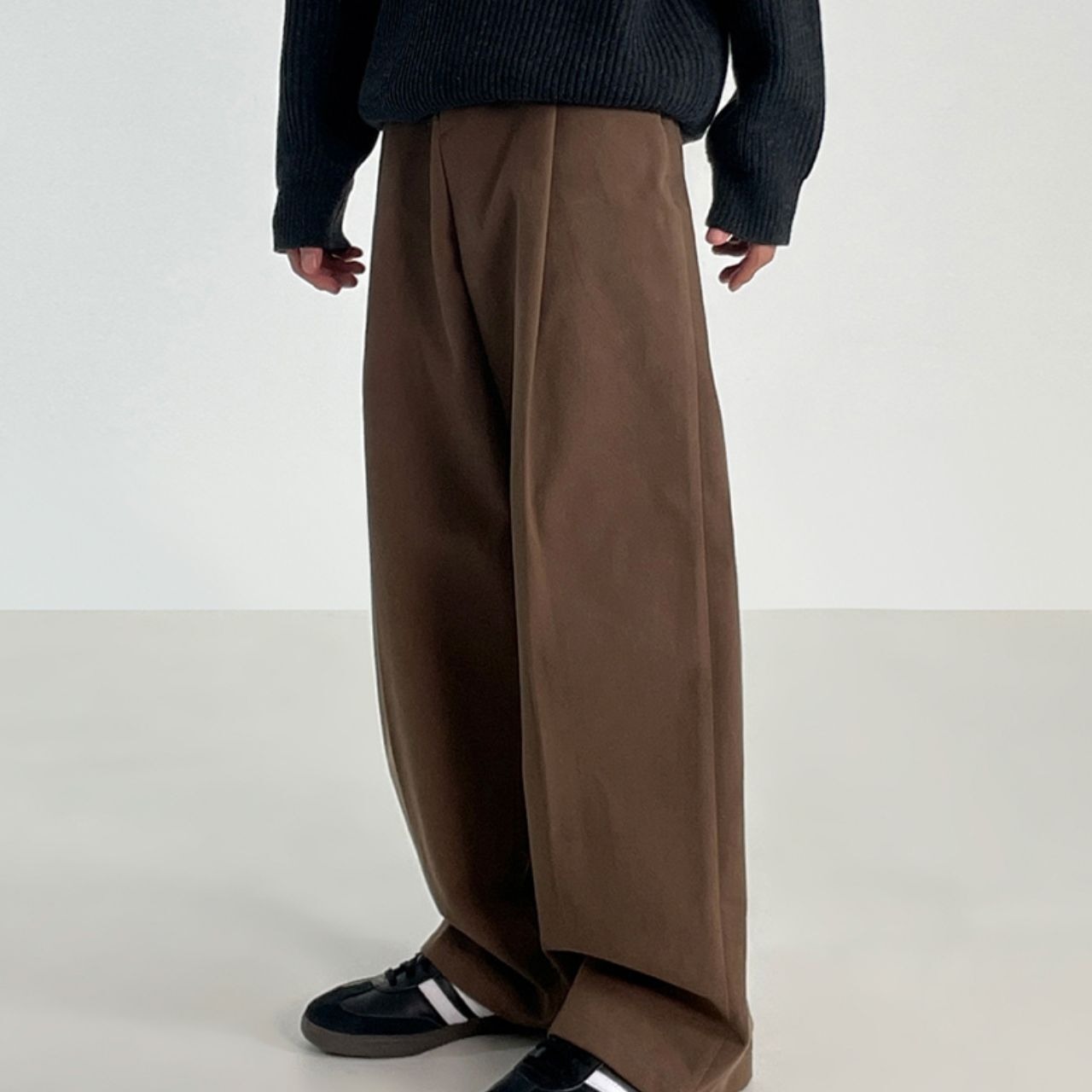 シンプルベーシックフレアパンツ　MT0080338