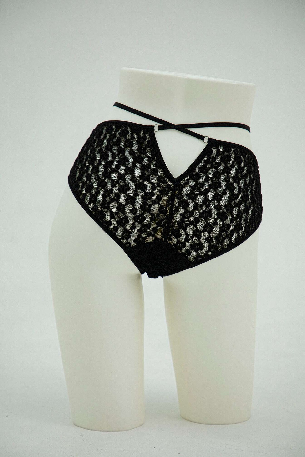 Strap  Panties / BLACK - 2