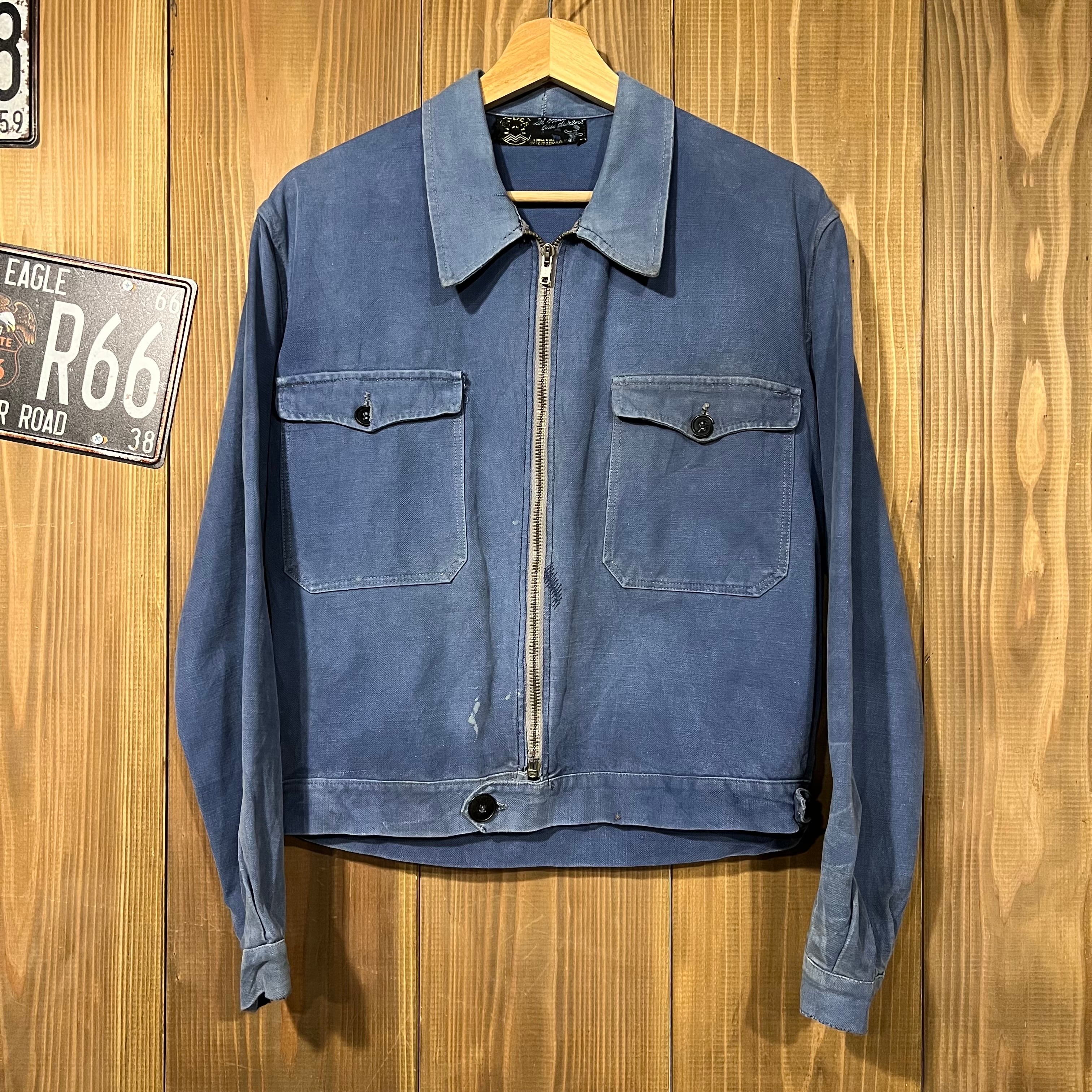 50s フランス製 Solida French Vintage Cyclist Jacket フレンチワーク