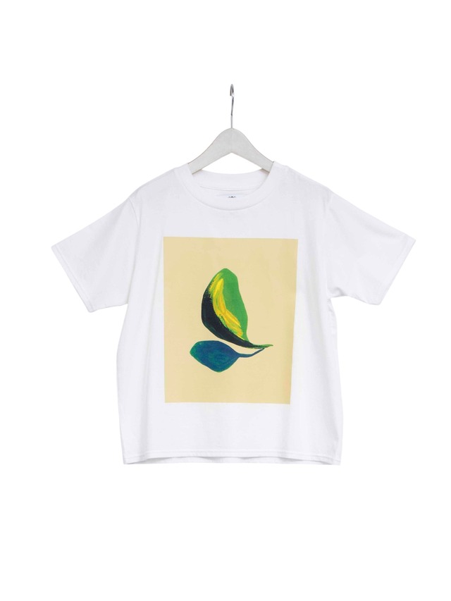 南仏の画家に愛されたリーフTシャツ | TOP-33367-B_WHITE