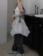 【新作5％OFF・3日間】Camisole Layered One-piece_2colors