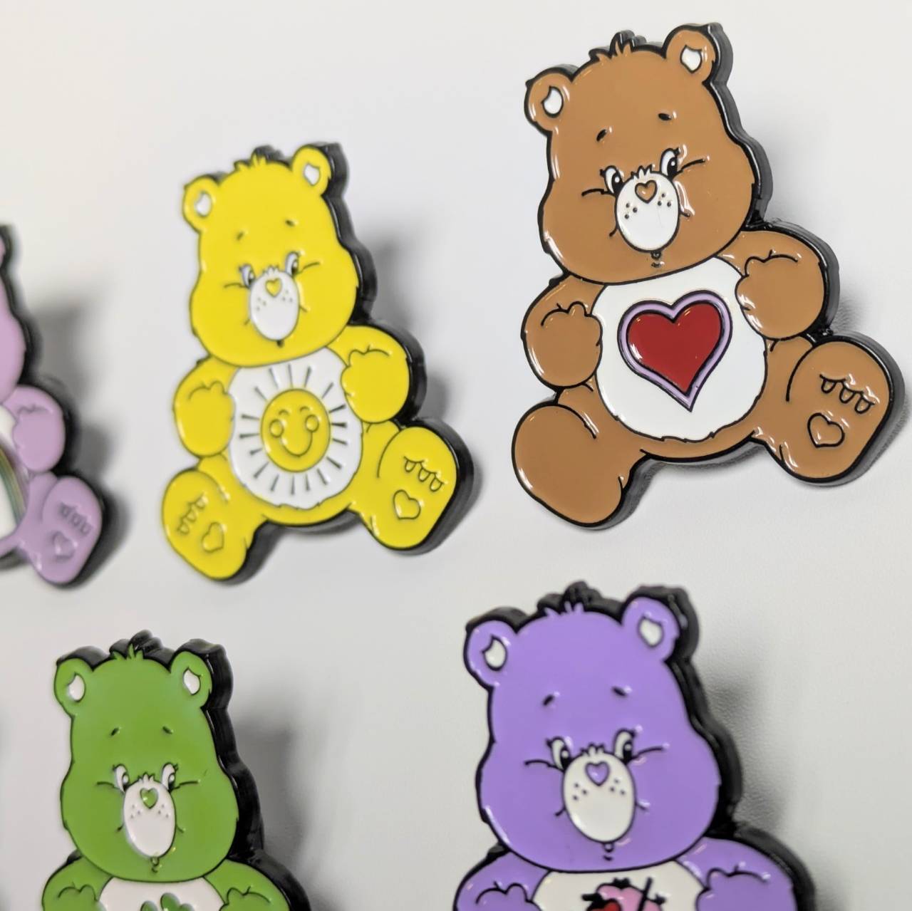 送料無料！ ★ピンズ PINS★ピンバッジ 【 Care Bears（ ケアベア ）】9P SET 〚アメリカン雑貨 アメトイ〛