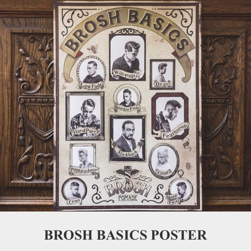 BROSH ポスター 「ベーシックスタイル」 約59x42cm(A2サイズ