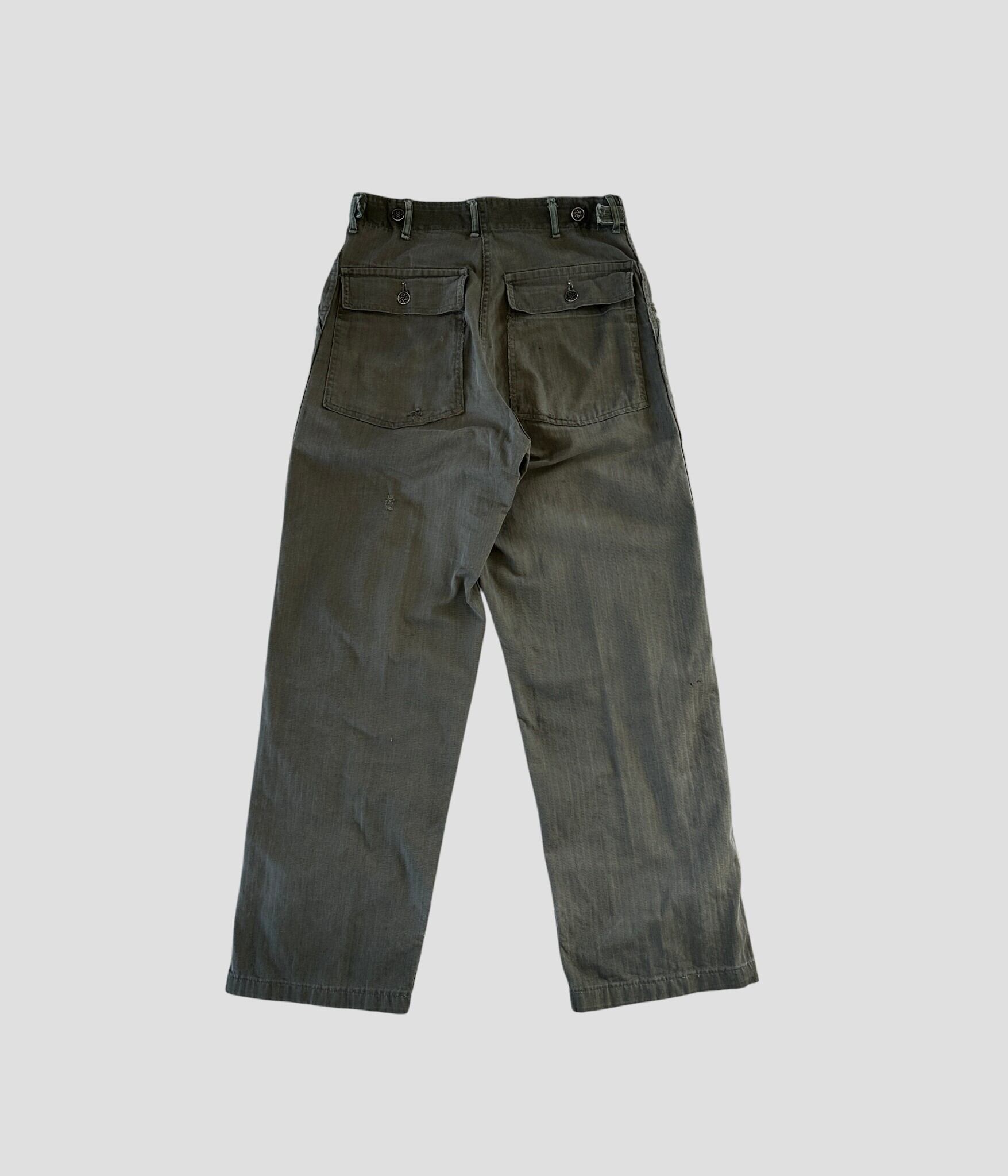 U.S.ARMY- Vintage 40-50s M-47 HBT Baker Pants | BEGGARS BANQUET