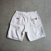 00s Dickies DURON ペインターショーツ 白 W36