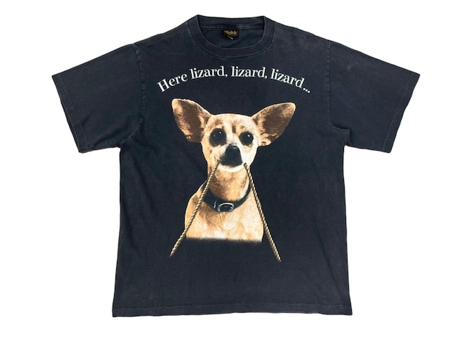 TACOBELL RARE DOUBLE SIDE DOG IG PRINT TEE CHANGES LARGE 0976