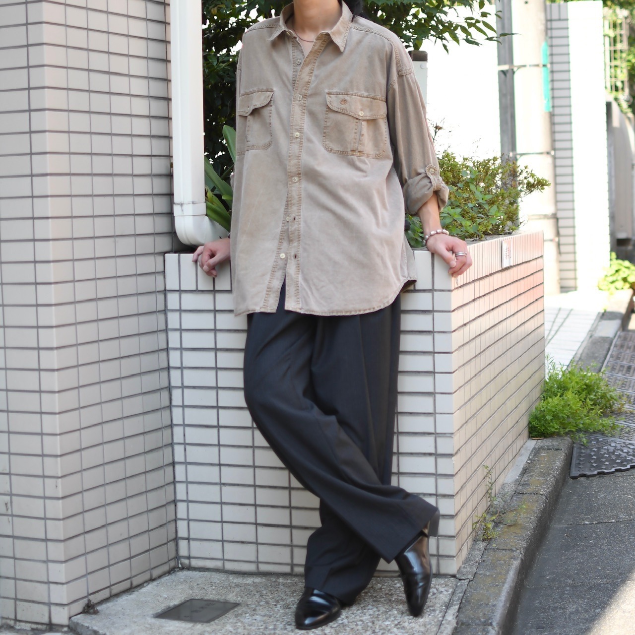 Jack Wolfskin cotton convertible shirt
