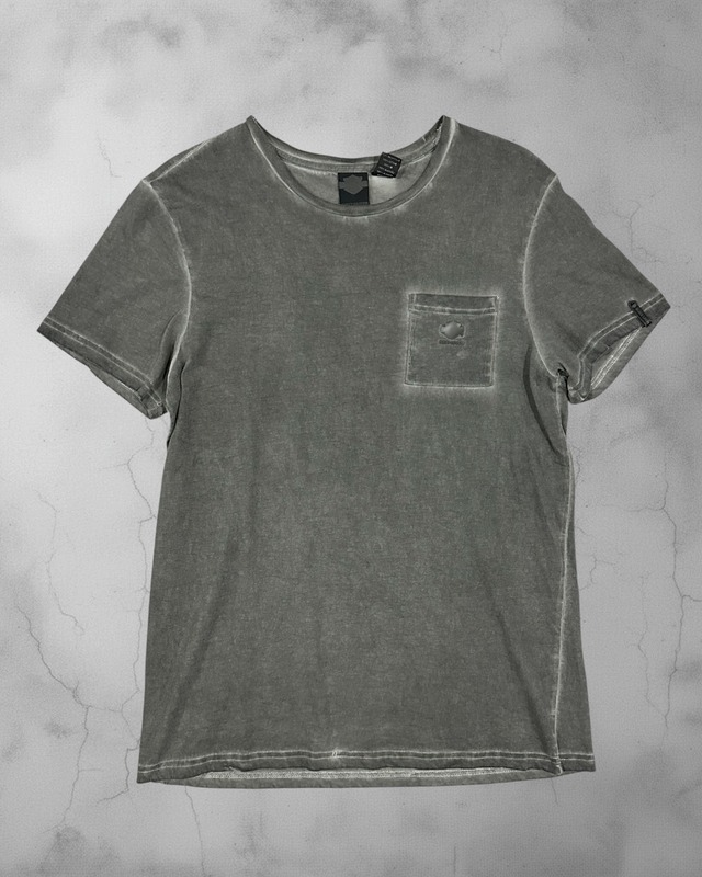 Harley-Davidson Faded Gray Pocket T-Shirt