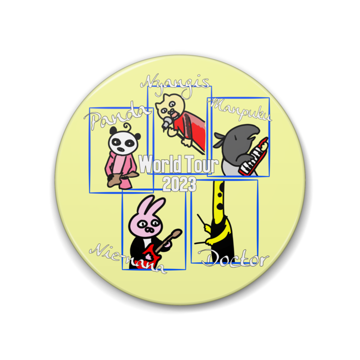 世界征服BAND 2023 Tour Badge