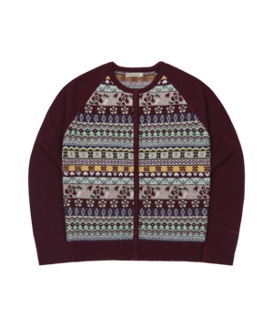 [COYSEIO] COTTAGE KNIT CARDIGAN WINE 正規品 韓国ブランド 韓国通販 韓国代行 韓国ファッション コイセイオ 日本 店舗
