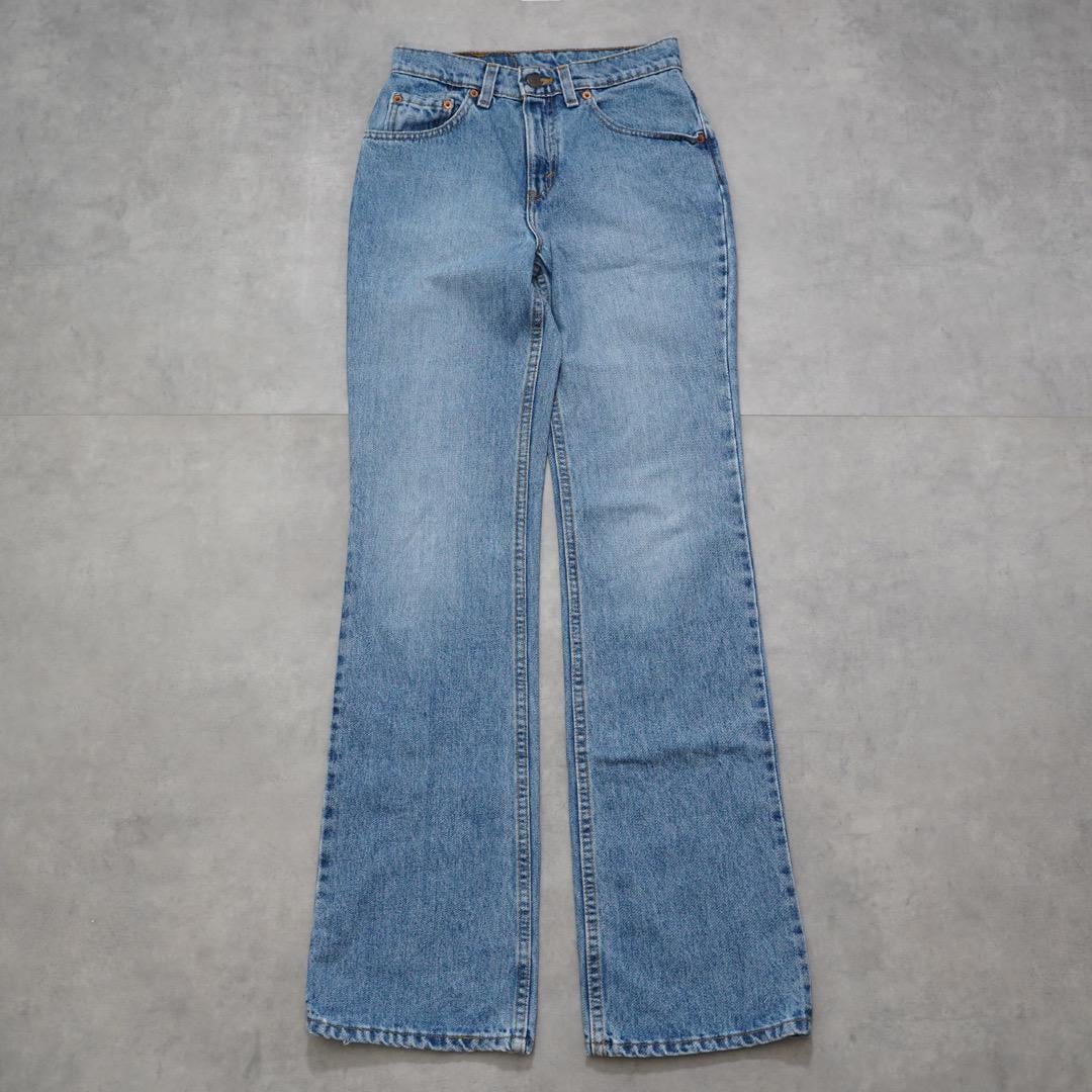 リーバイス517 Levis W27相当 デニム 青 USA製 古着 15735