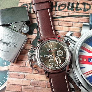 【GRAHAM グラハム】Chronofighter Vintage GREEN  クロノファイターヴィンテージ グリーン／国内正規品 腕時計