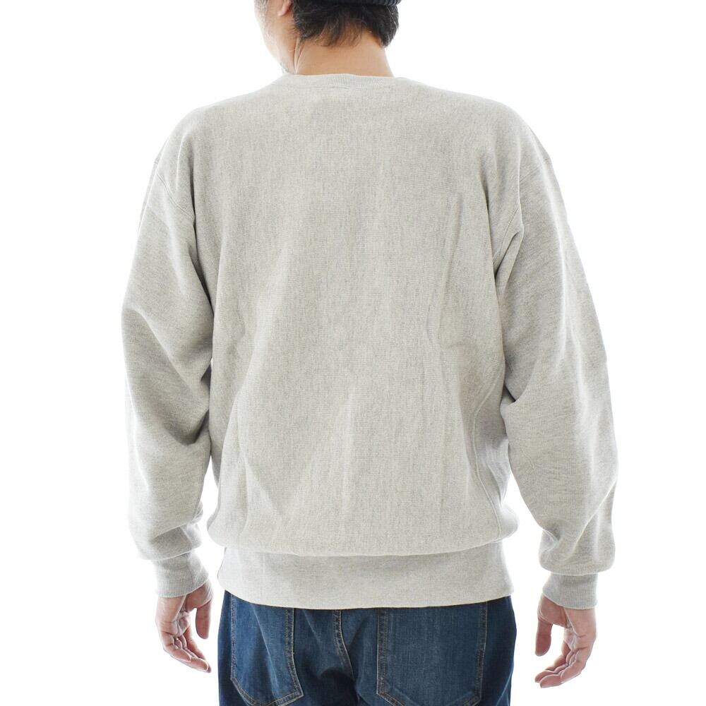 L シルバーグレー】champion チャンピオン リバースウィーブ クルー