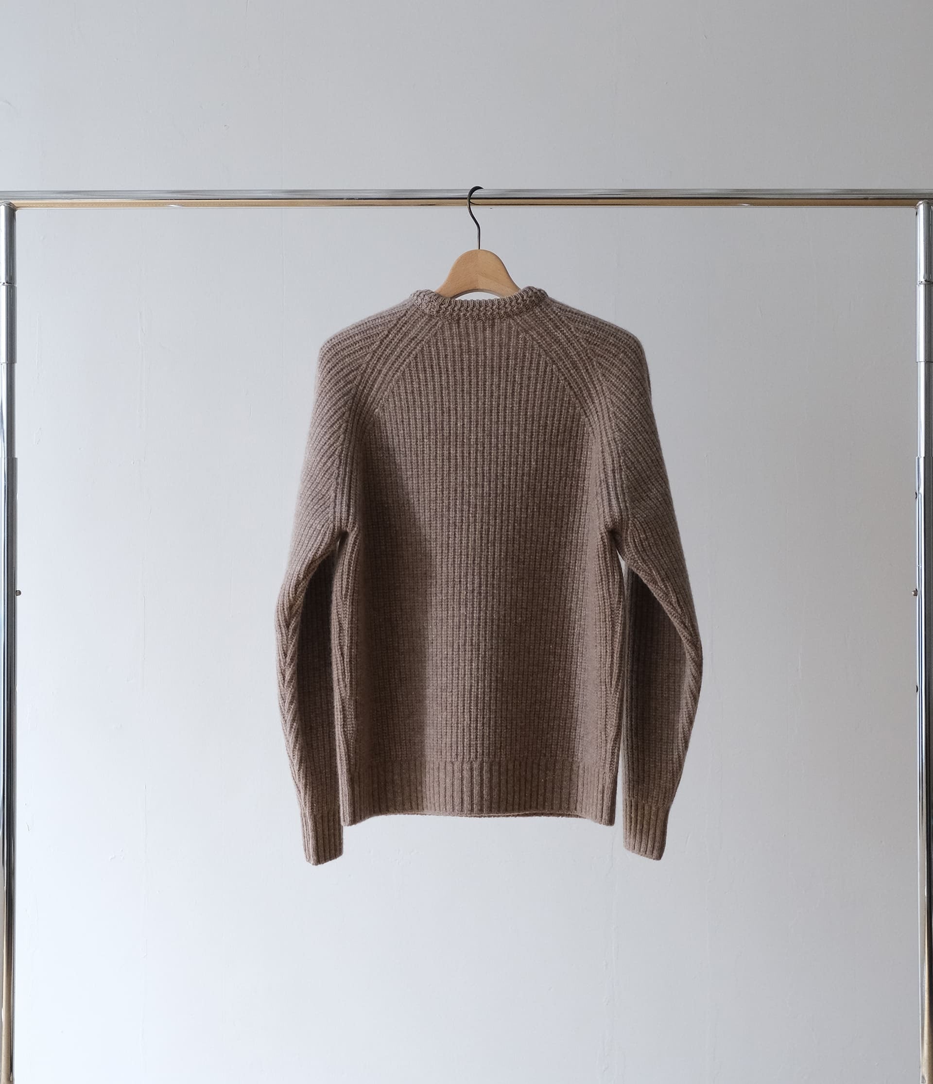 FUJITO(フジト) Rib Knit Sweater | サウスオレンジ｜メンズ