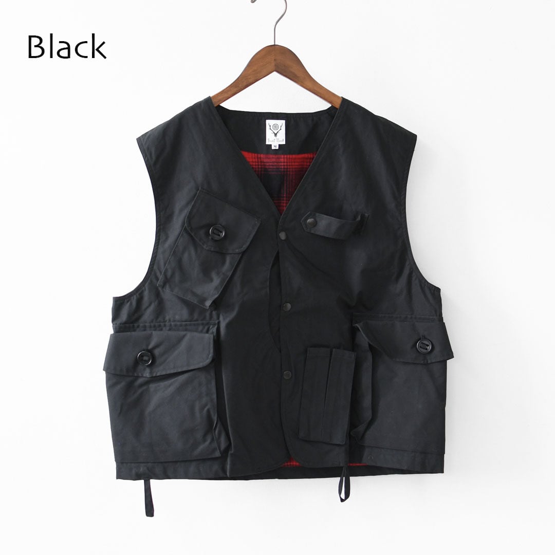 SOUTH2 WEST8 [サウスツーウエストエイト] Tenkara Vest - Waxed