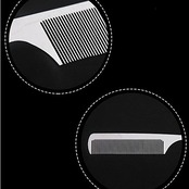 Itisyou ヘアコーム ステンレス くし 櫛 コーム くし メンズ 金属 美髪コーム 散髪 サロン