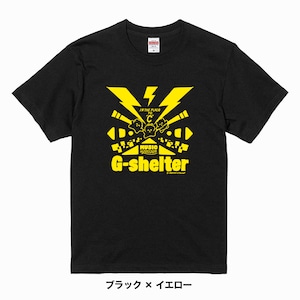 『G-shelter × ウサ太夫コラボ』Tシャツ（黒ボディ）