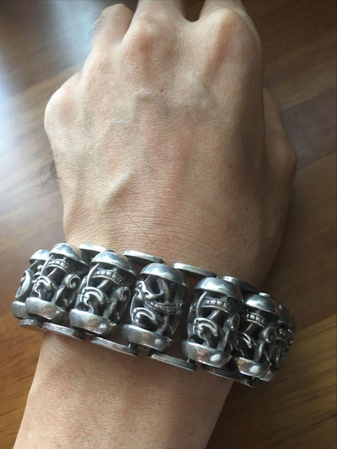 CHROME HEARTS クロムハーツ ケルティックローラー ブレスレット CHROME HEARTS クロムハーツ ケルティックローラー ブレスレット