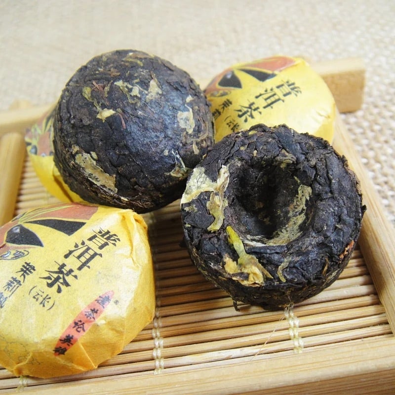 黒茶】陳皮プーアル茶 12個/袋 | 五福茶荘