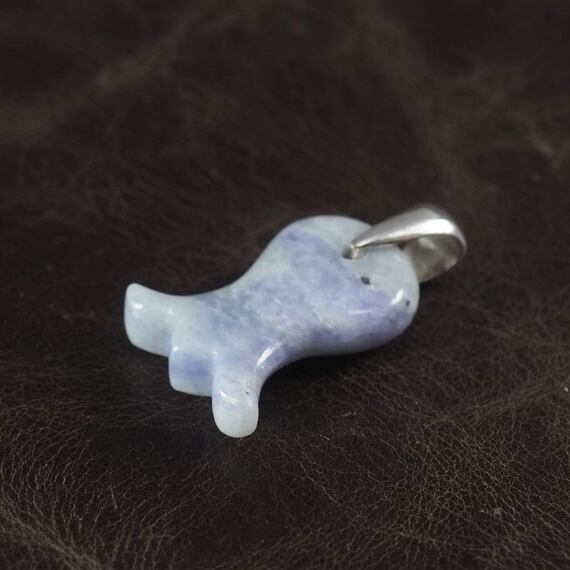 糸魚川翡翠 ラベンダー翡翠 すずらんペンダントトップ 3.0g lavender