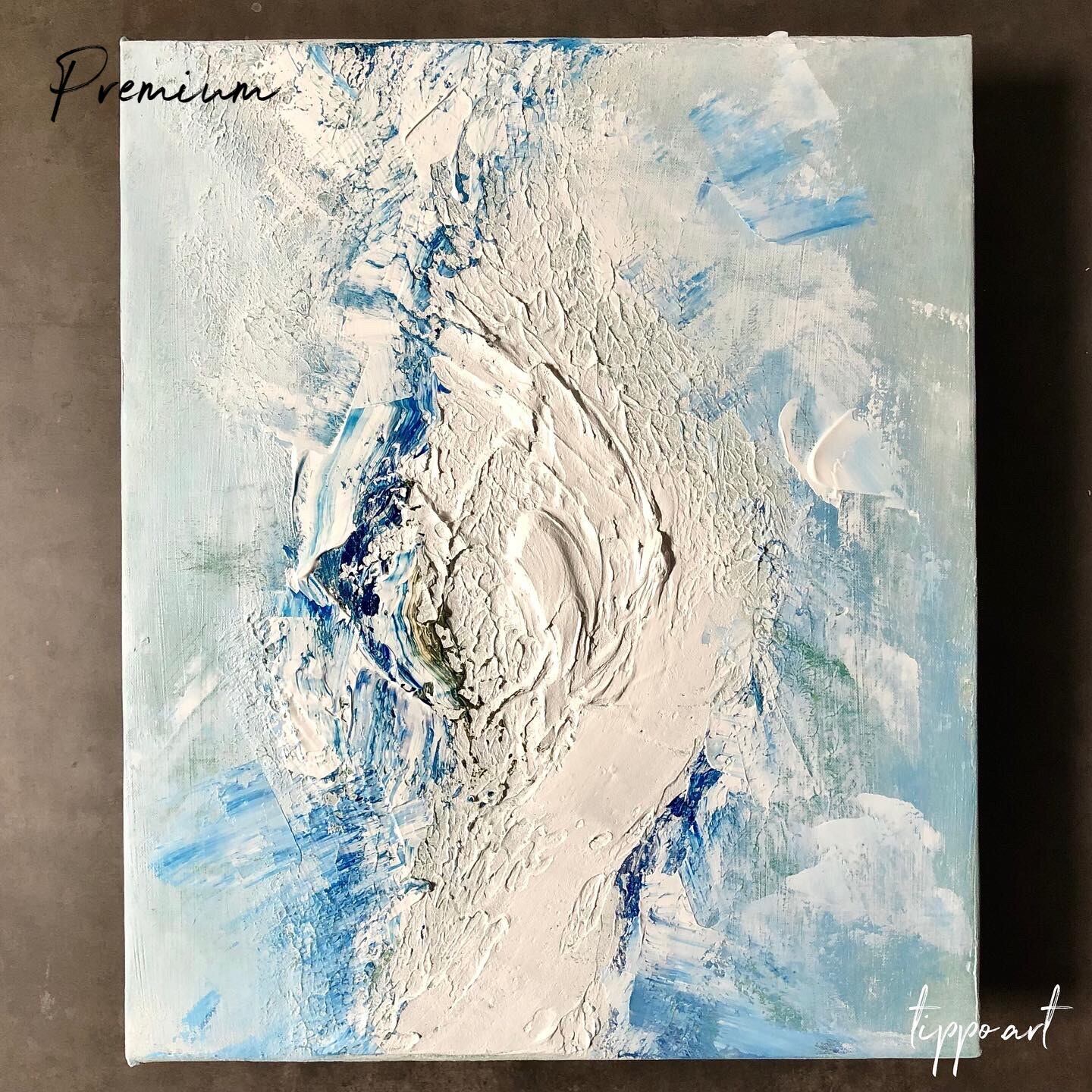 Premium】tippo 現代アート 3連作品 テクスチャーアート 抽象画
