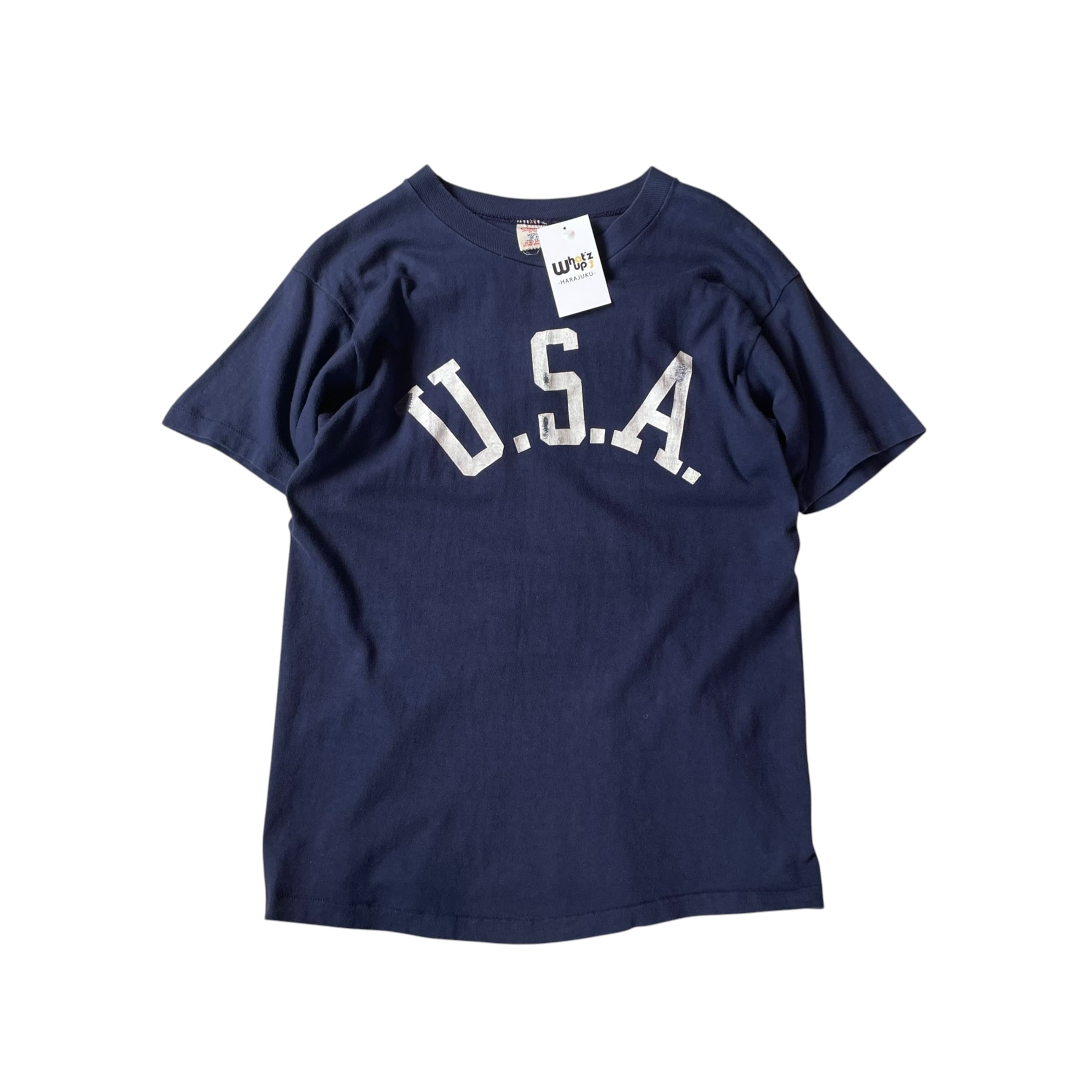 1960s Champion "U.S.A." Cotton T-shirt