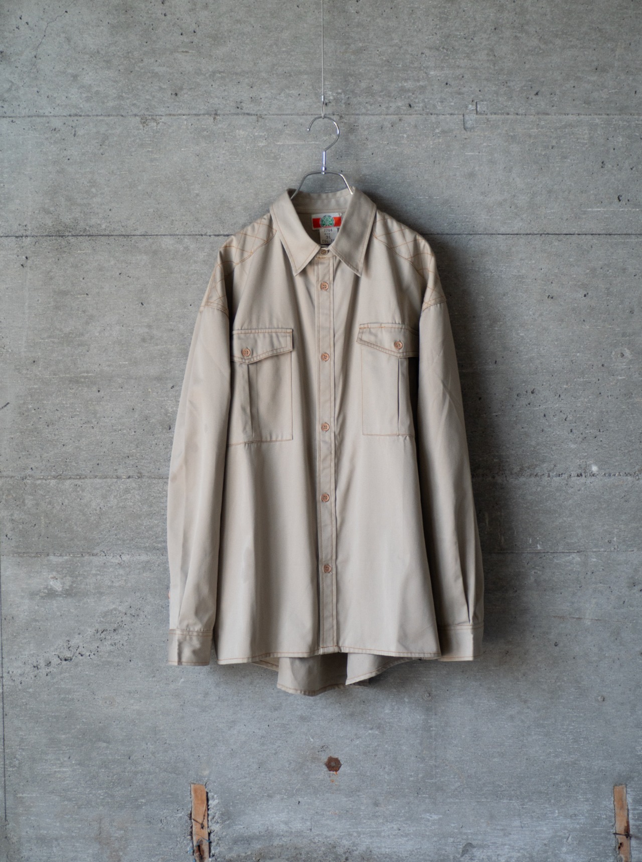 "楽 LAKU" 1990s Work shirt