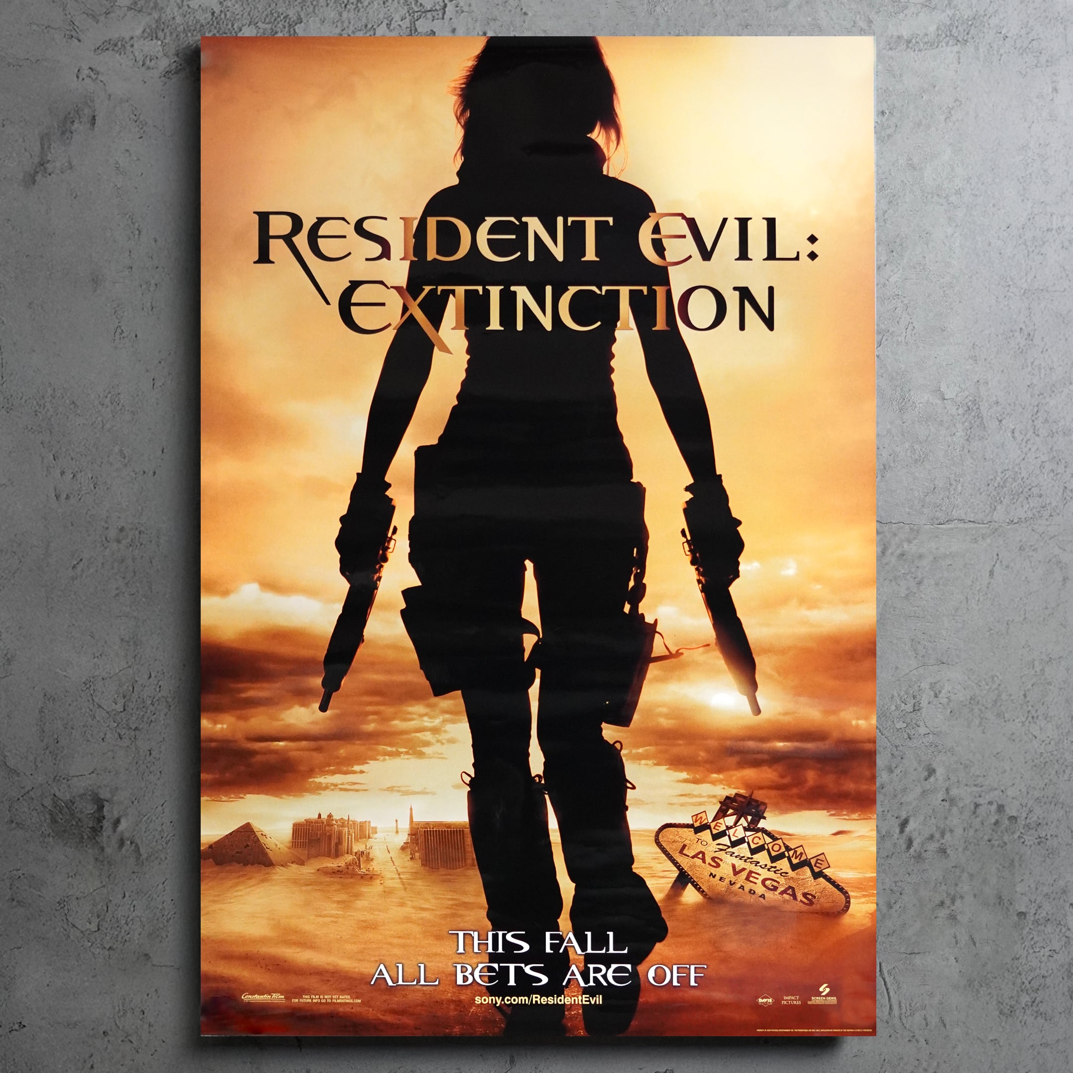 2007 / Resident Evil: Extinction / US one sheet poster D/S / 686 × 1016mm【PO00000283056】