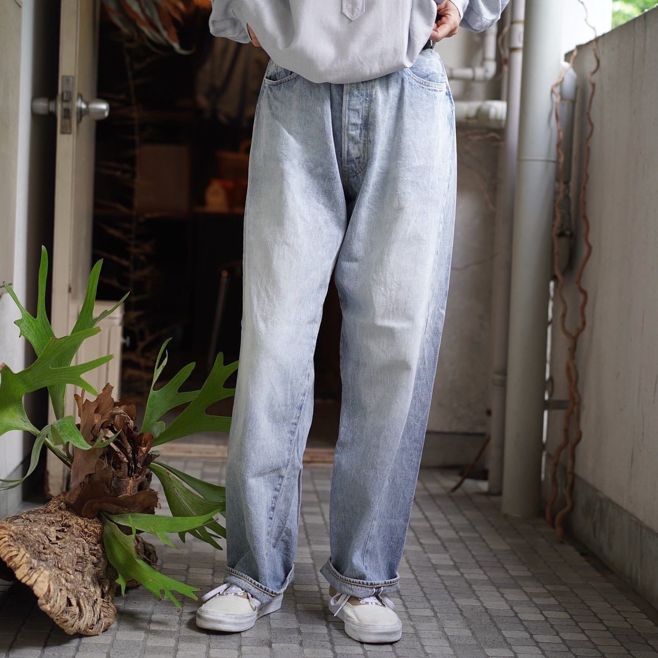 comoli デニム 5P パンツ BLEACH づらく size1