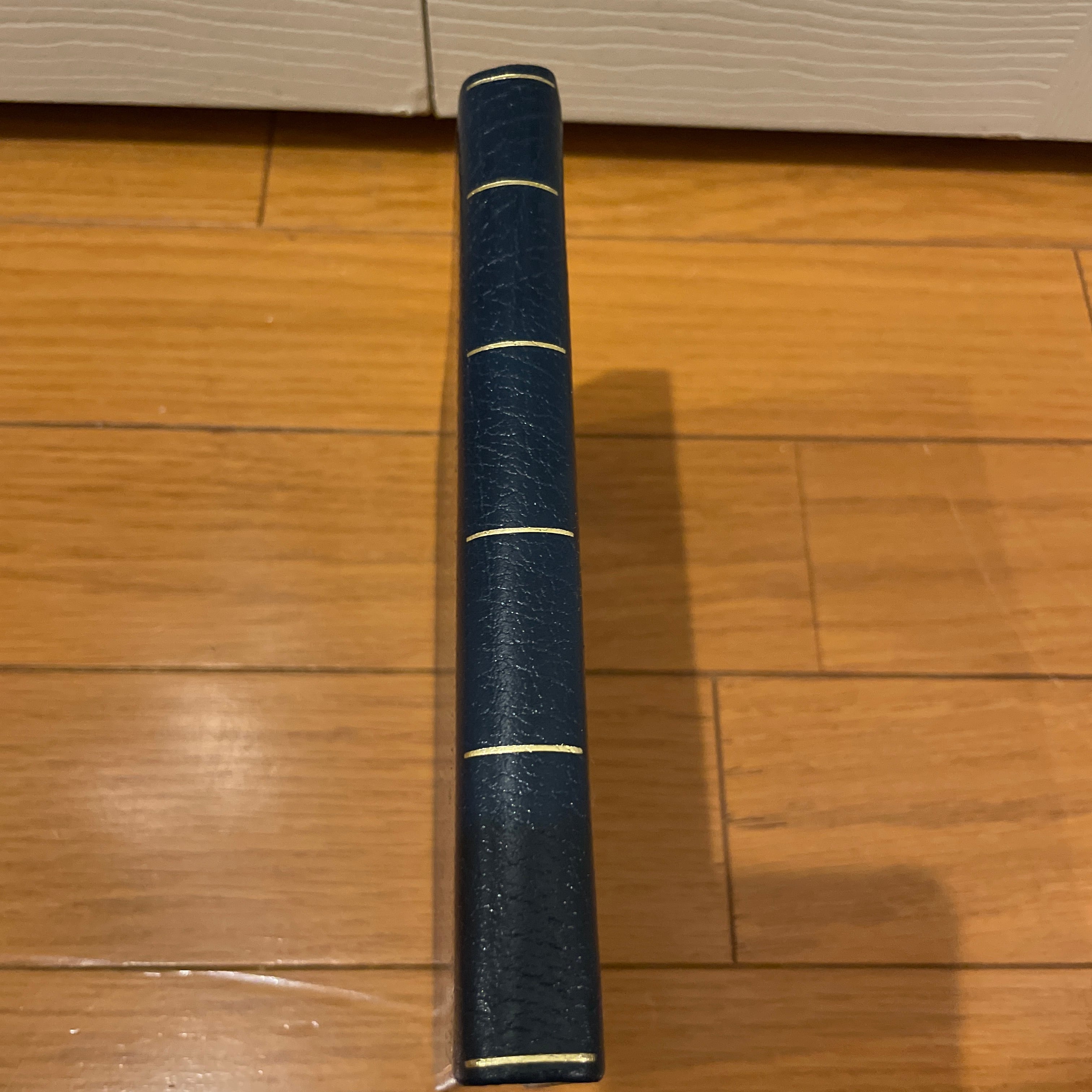 Smythson London Addresses アドレス帳 ネイビー 本革 | Honey Antique