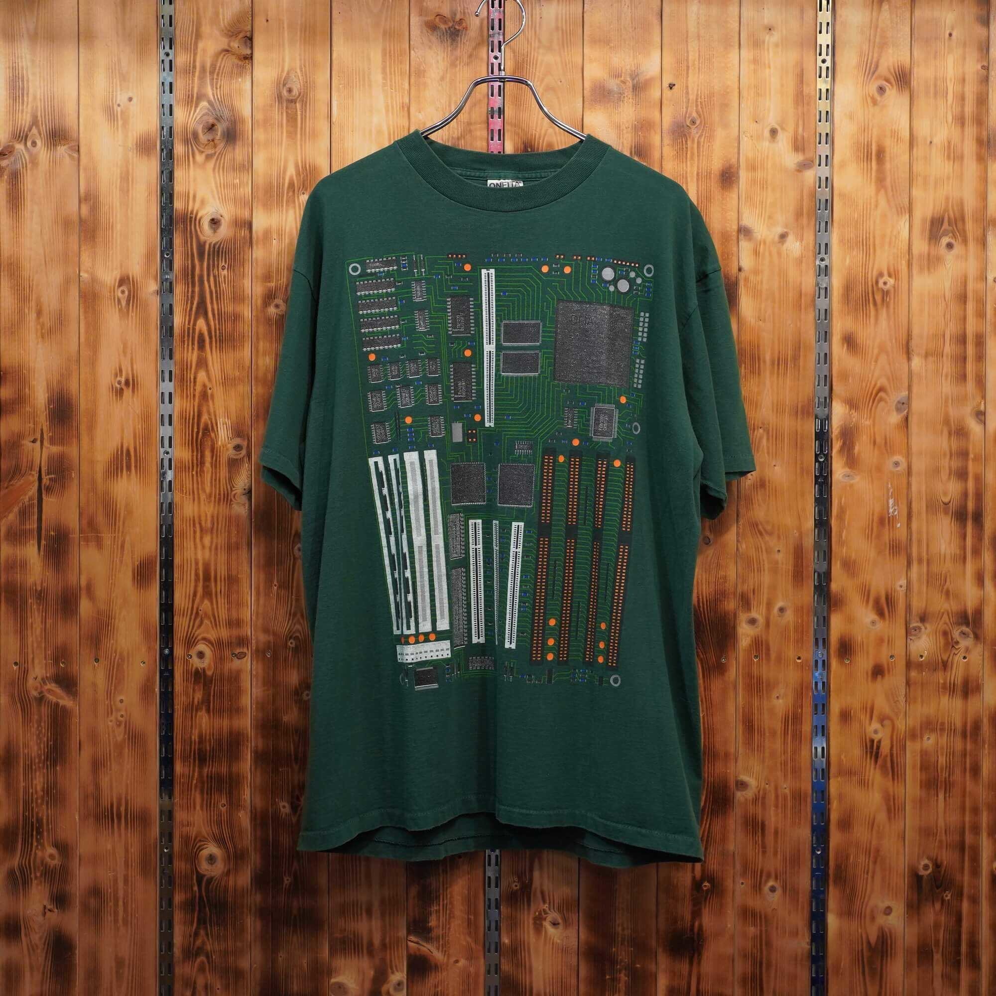 80s90s ONEITA 基盤 Tシャツ XL